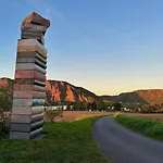 Homindays Terrace With Mountain Views River Just Nearby